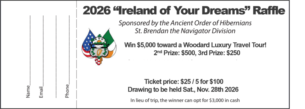 2026 Ireland of Your Dreams - 1 ticket