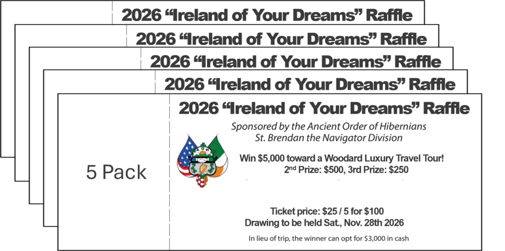 2026 Ireland of Your Dreams - 5 tickets